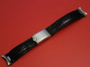ROLEX 14K / STAHL FALTSCHLIESSE SCHNALLE BAND BRACELET 20MM STAHL ENDGLIED  - Bild 1 von 8
