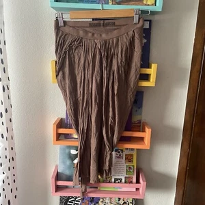 Rick Owens Lirios Falda Drapeada Alta Baja Talla 6 - Imagen 1 de 6