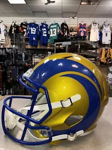 Elmetto replica NFL di Riddell Los Angeles Rams - Foto 1 di 5