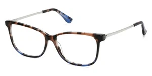Candies CA0212 053 Brown/Blue Havana Plastic Optical Eyeglasses Frame 54-14-140 - Picture 1 of 1