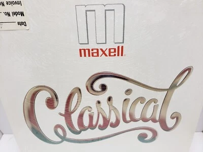 Maxell Classical Sampler Limited Edition Stereo Vinyl LP NEW SEALED Cassette C90 - Image 1 of 4