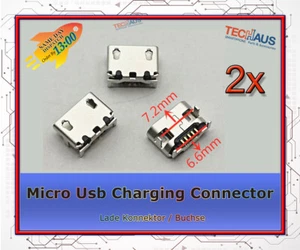 Micro Usb 5 pin universal Lade konnektor OX Horn / smd Charging Connector 7.2 - Bild 1 von 3