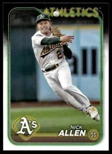 2024 Topps Series 2 Nick Allen #599 Oakland Athletics - Picture 1 of 2