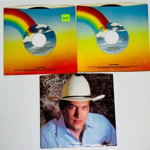 George Strait 45 Singles Record Set Of 3 Does Fort Worth Ever Cross Your Mind - Picture 1 of 24