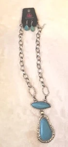 Rural Rapture Turquoise Paparazzi Jewelry - Picture 1 of 1
