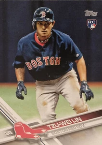 2017 Topps Update Series Baseball Base #US142: Tzu-Wei Lin Topps Update Series - Picture 1 of 4