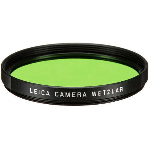 Genuine Leica Green Color Filter E49 Black #13074 - Image 1 of 2