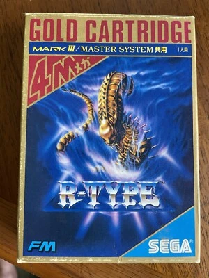 R-TYPE Sega Mark III Master System Box and manual included Japan JP F/S - Image 1 of 4