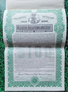 USA Missoury & Oklahoma - Déco Cie de C.D.F. (Rédigé en Anglais & Français) 1912 - Bild 1 von 6