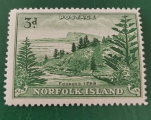 Norfolk Island: 1947 Ball Bay, 3 P. (Collectable Stamp). - Picture 1 of 1