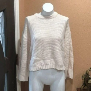 Brave soul beige knit pullover sweater - Picture 1 of 5