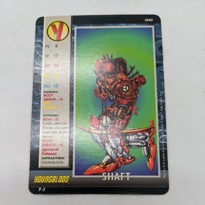 Tarjeta Youngblood Shaft Your Strength Is In The Cards Power Cardz - Imagen 1 de 6