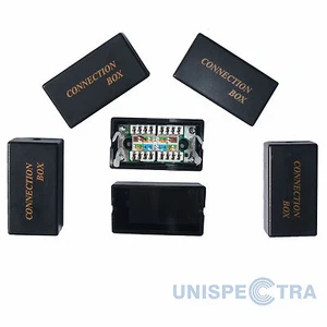 5 x CAT5e INLINE PUNCHDOWN IDC KUPPLER LAN Anschluss/Schreiner/Extender Box - Bild 1 von 3