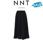 SALE NNT Formal Soft Georgette Pleated Midi Skirt Relaxed Fit Business CAT2R2