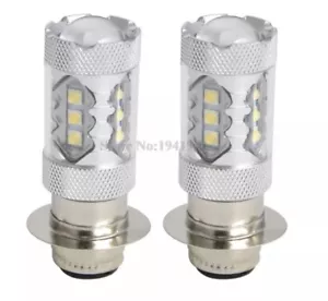 Bombillas de faro blancas brillantes Yamaha Raptor Yamaha Quadbike Banshee Blaster - Imagen 1 de 2