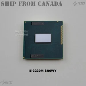 Intel Core i5-3230M 2.60GHz SR0WY Socket G2 Dual-Core Mobile CPU - Imagen 1 de 1
