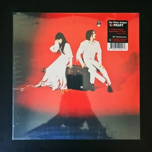 THE WHITE STRIPES - ELEPHANT Limited Edition CLEAR RED BLACK SMOKE 2x Vinyl LP - Picture 1 of 3