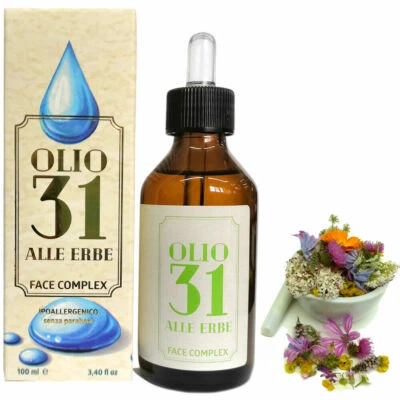 Olio Essenziale alle 31 Erbe Naturali Olio Balsamico Raffreddore Dolori 100ml