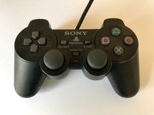 PS2 Original Controller Schwarz DualShock 2 Sony PlayStation SCPH-10010