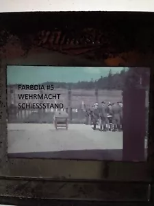 SCHIESSSTAND _ WEHRMACHT _ ÖSTERREICH MILITARIA FILMOSTO GERMANY FARBDIA #5 - Bild 1 von 4