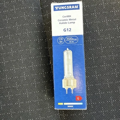 40W G12 Metal Halide Lamp Tungsram CMH35/T/UVC/U/830/G12  - Image 1 of 4