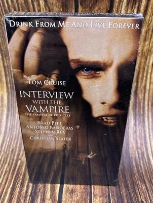 Interview with the Vampire (VHS, 1995) Brand New Sealed Watermark Tom Cruise - Image 1 of 4