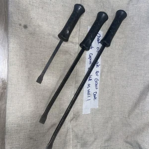 Snap on  3 Peice SPBS striking pry bar Black Set 24”18”12 All USA - Bild 1 von 12