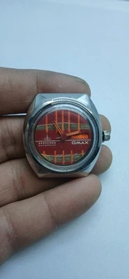 vintage omax spaceman watch parts or repair - Image 1 of 4