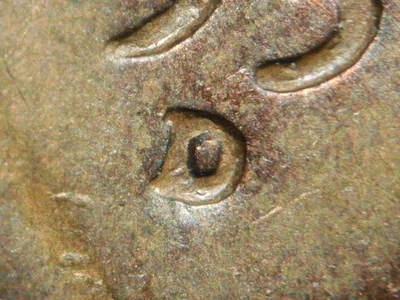 高等级完好错误 1951-D 林肯 WHEAT CENT RPM#16 AU+ — 第 1/3 张图片
