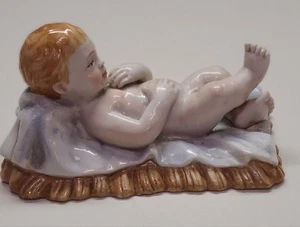 Figura Belén Porcelana Sureda del Niño Cristo/Jesús en el Pesebre - Imagen 1 de 1