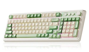 S99 Gaming Keyboard, Wireless Computer Keyboards, Tri-Mode Bluetooth/2.4GHz/U... - Picture 1 of 7