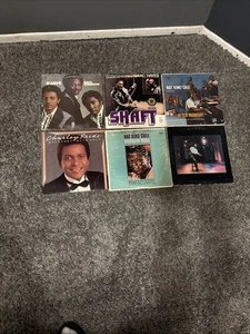 Old School VINYL (Nat King Cole, Ojays, Charley Pride, Shaft) - Picture 1 of 2