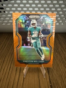 2020 Panini Prizm - Preston Williams Orange Prizm Miami Dolphins 🔥🔥🔥 - Bild 1 von 2
