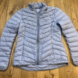 Mountain Warehouse Extreme Duck Down Puffer Jacket Lavender Quilted Nylon Size 4 - Picture 1 of 11