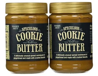 ⭐️ Масло для печенья Trader Joe's Speculoos 14,1 унции (упаковка из 2), ограниченный выпуск! - Изображение 1 из 4