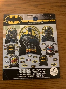 Batman Tischdeko Set 7 Teile - Bild 1 von 1