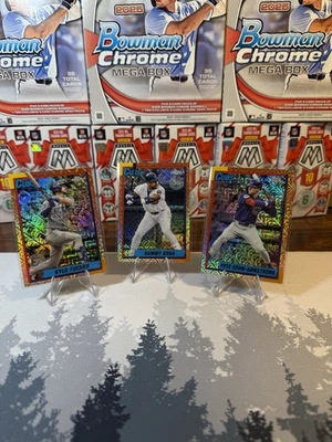 Actualización Topps 2025 - ¡Lote de 3 tarjetas refractor cromado de los Chicago Cubs! Tucker, Sosa, PCA. Foto 1 de 4