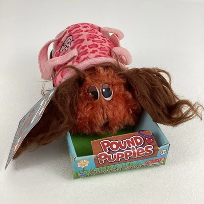 Pound Puppies Cockapoodle Puppy & Carrier Plush Stuffed Animal Toy Adopt Tags  - Image 1 of 4