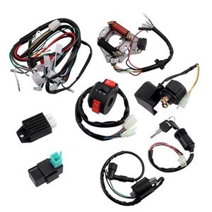 Arnés de cableado eléctrico Telar Interruptor CDI para moto de cross 50cc 110cc 125cc ATV QUAD - Imagen 1 de 10