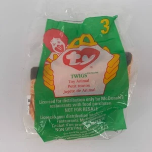 McDonald's 1998 Ty Teenie Beanie Babies Happy Meal Juguete RAMITAS #3 JIRAFA - Imagen 1 de 2