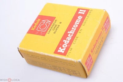 ✅KODAK SUPER 8MM KKODACHROME II 15,24M, 50FT KA 464P PELÍCULA SELLADA MARZO 1974 Foto 1 de 3
