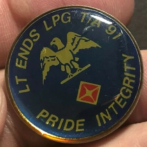 Vintage c1991 ARCO LT ENDS LPG TIA (Liquified Petroleum Gas) Anstecknadel Hutnadel - Bild 1 von 3