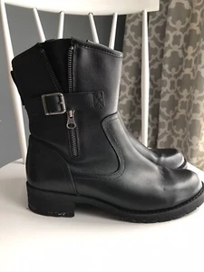 SoftMoc Damen Stiefelette schwarz Leder Melissa Gr. 9 M Top Zustand - Bild 1 von 7