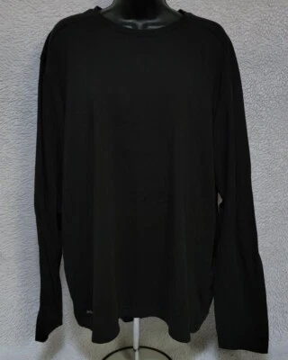 Athletic Works Mens Shirt Size 2XL 50/52 XXL Black DriWorks - Image 1 of 4