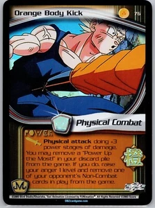 1x DBZ CCG ORANGE BODY KICK 76 HOLO FOIL BABIDI SAGA DRAGON BALL Z - Picture 1 of 1