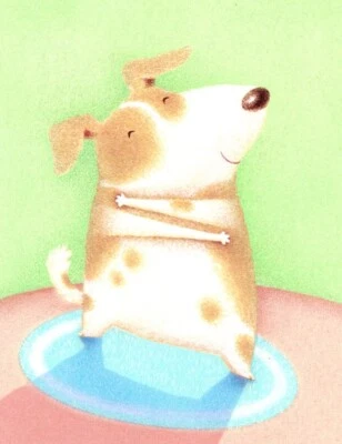 Get Well Soon A Great Big Hug Wag From A Puppy Dog Hallmark Greeting Card - Image 1 of 3