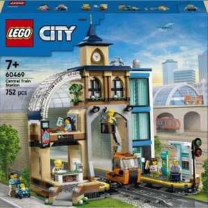 LEGO City 60469 Central Train Station 752 pcs Toy Building Kit - Picture 1 of 6