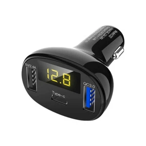 Chargeur Voiture Double USB PD Type-C Adaptateur Charge Rapide pour Pad Téléphone HUAWEI SAMSUNG - Photo 1 sur 10