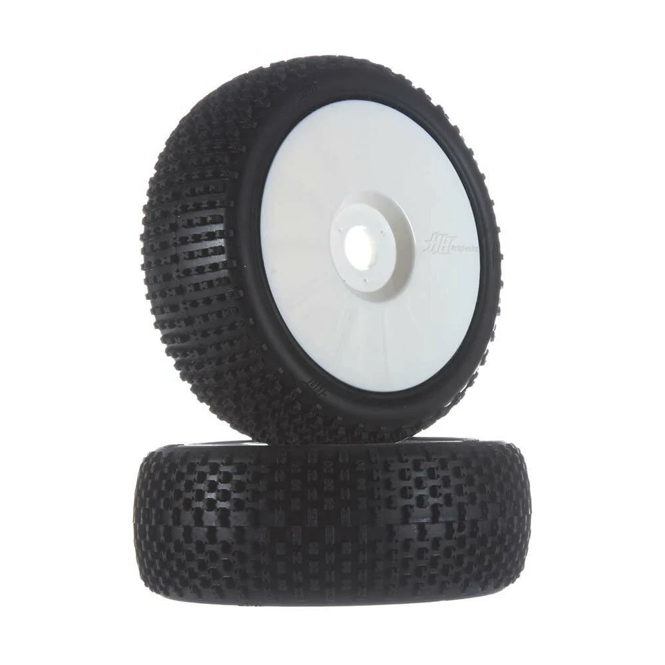 HPI 67604 1/8 Khaos Red Buggy Tire on White (2) D815 - Image 1 of 1