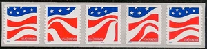 US 4894-4897 4897a Red White Blue F PNC5 MNH 2014 - Picture 1 of 1